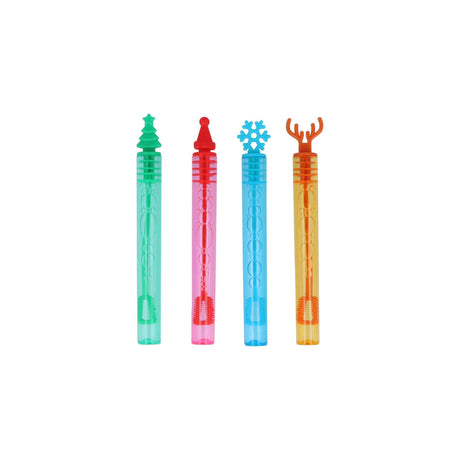 Christmas Bubble Tubes with Wand Wholesale