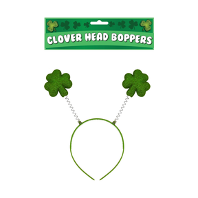 Irish Green Clover Leaf Headband Wholesale