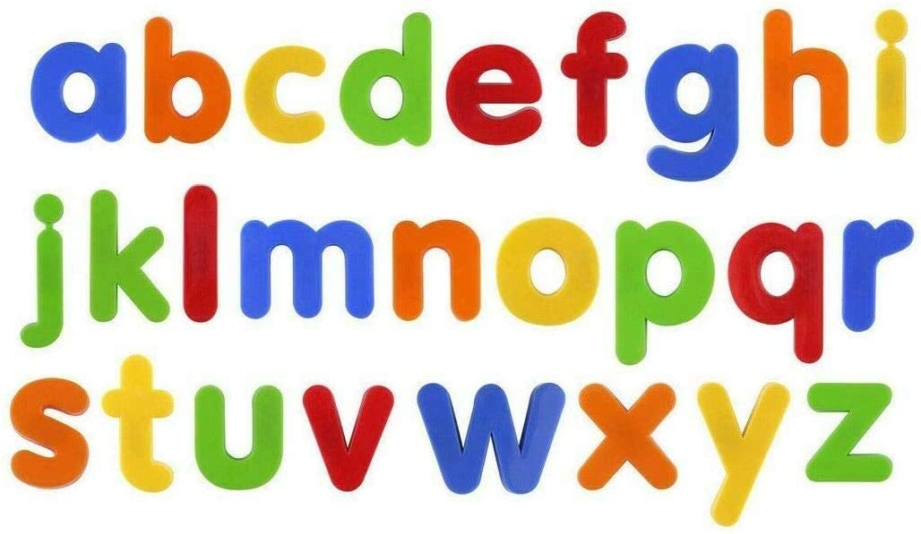 26 Piece Magnetic Letters - Perfect for Educational Toys, Fridge Magnets and Spelling