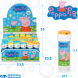 Peppa Pig 60ml Bubbles wholesale box of 36 for kids' entertainment.