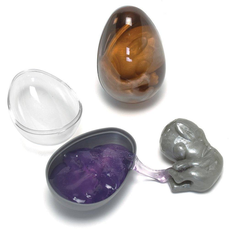 Henbrandt Giant Alien Eggs with Baby Box of 12 - Bulk Wholesale Childrens Party Bag Favour Filler Fete Lucky Dip Prizes Toys