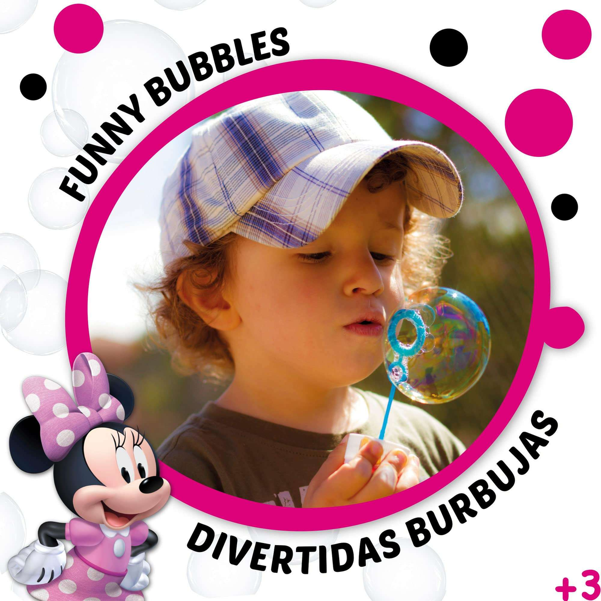 Wholesale box of 36 Minnie Mouse Bubbles