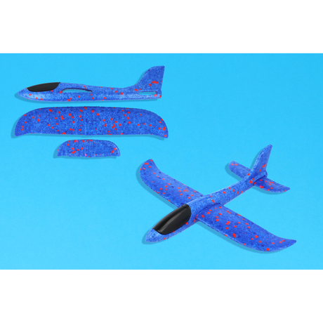 Single Jumbo Foam Airplane Glider for Kids 48cm Wholesale