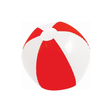 Henbrandt Giant Inflatable Beach Ball 150cm in red and white.