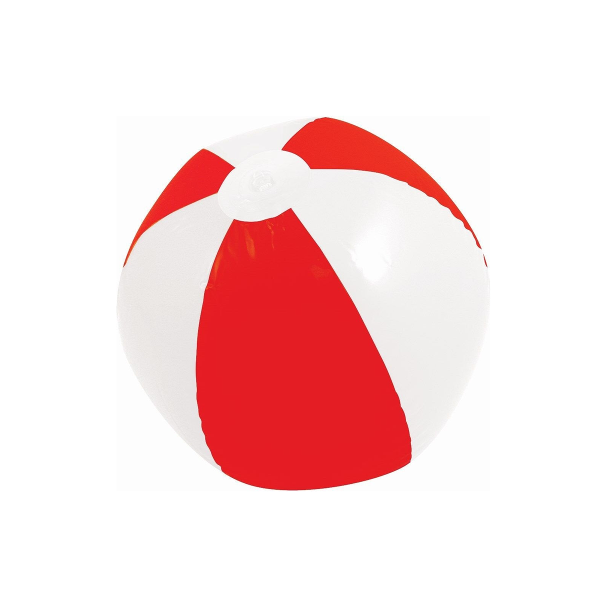 Henbrandt Giant Inflatable Beach Ball 150cm in red and white.