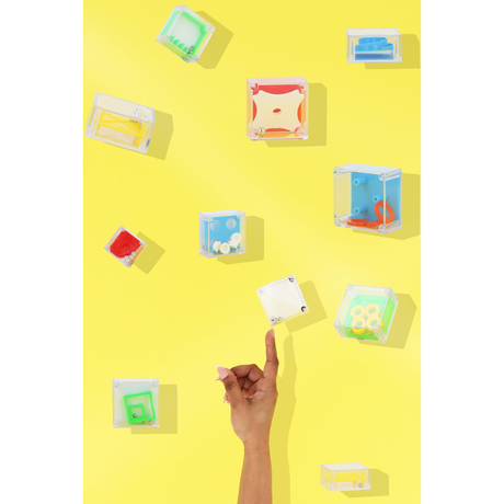 Single Mini Maze Puzzle Blocks 3D Puzzle Box 5.3cm Wholesale