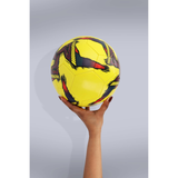 Single Leather Football in 3 Designs - Blue, Red, Yellow