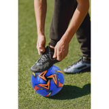 Single Leather Football in 3 Designs - Blue, Red, Yellow