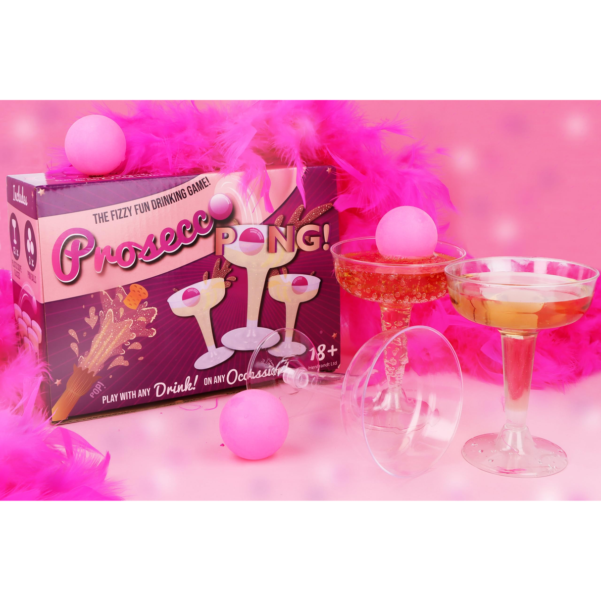 Prosecco Pong Game Set