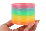 Pack of 12 Plastic Rainbow Spring Toy for Kids 7.5cm Boxed Magic Spring