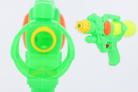 Single Drencher Neon Water Gun in 3 colours 31cm Water Pistols Kids Toys Summer Fun Paddling Pool Beach Soaker Outdoor Game Party Favour Loot Bag Fillers for Boys and Girls