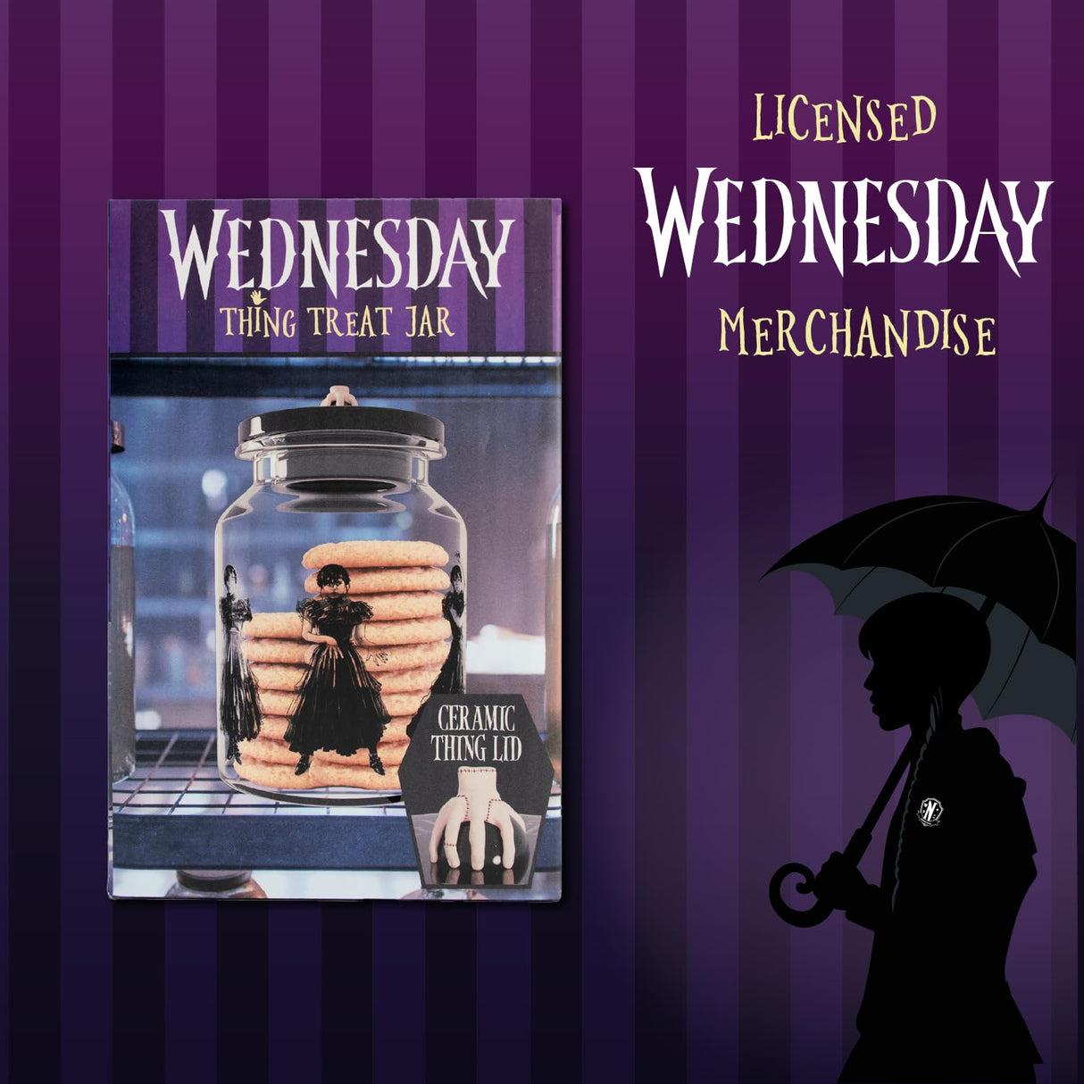 Wednesday Biscuit Jar
