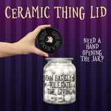 Wednesday Biscuit Jar