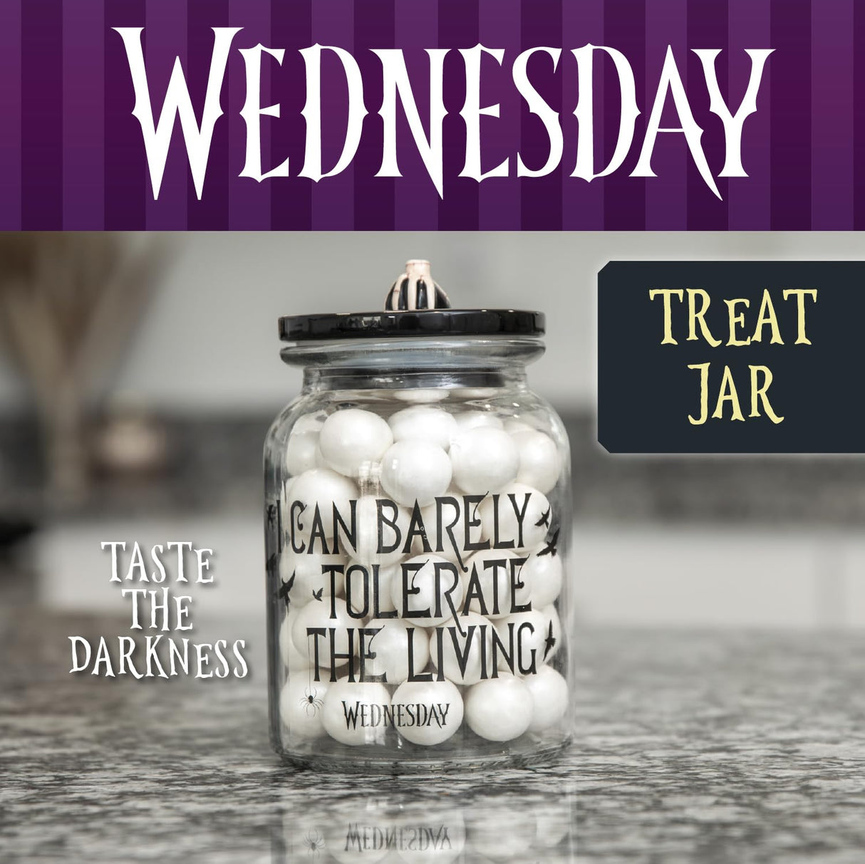 Wednesday Biscuit Jar