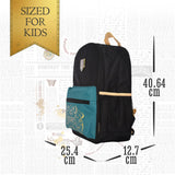 Harry Potter Hogwarts Crest Small Black Nylon Backpack