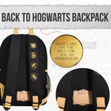 Harry Potter Hogwarts Crest Small Black Nylon Backpack
