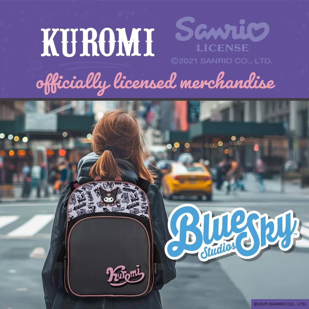 Hello Kitty Backpack (Kuromi)