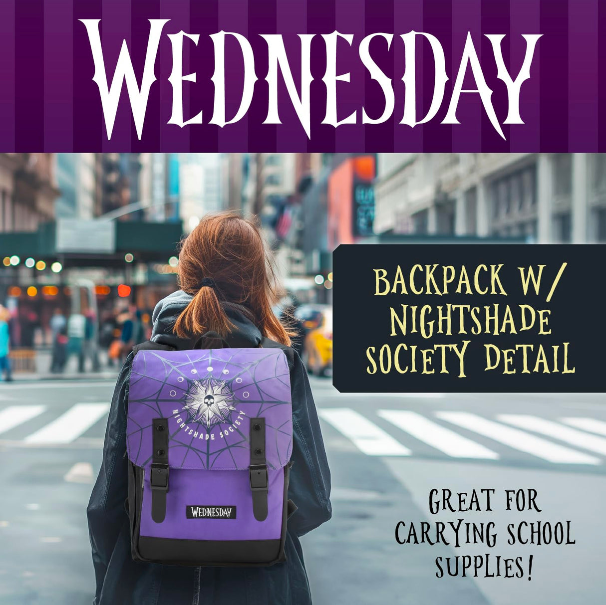 Wednesday Backpack