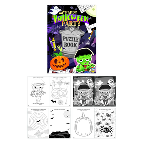 Mini Halloween Puzzle Books Quantities of 48 Wholesale