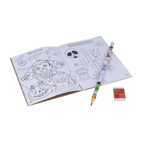 Mini Halloween Puzzle Books Wholesale