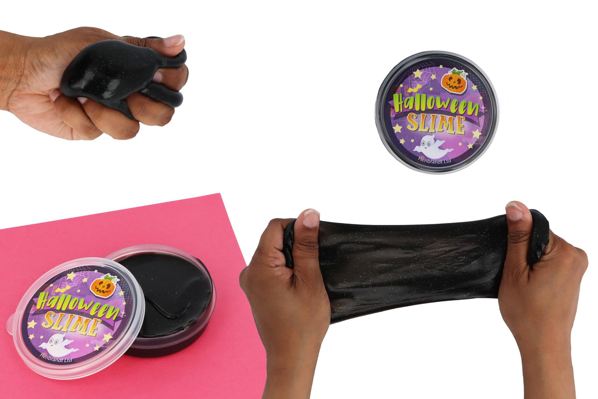 Single Slime Tubs Halloween Party Favours for Kids