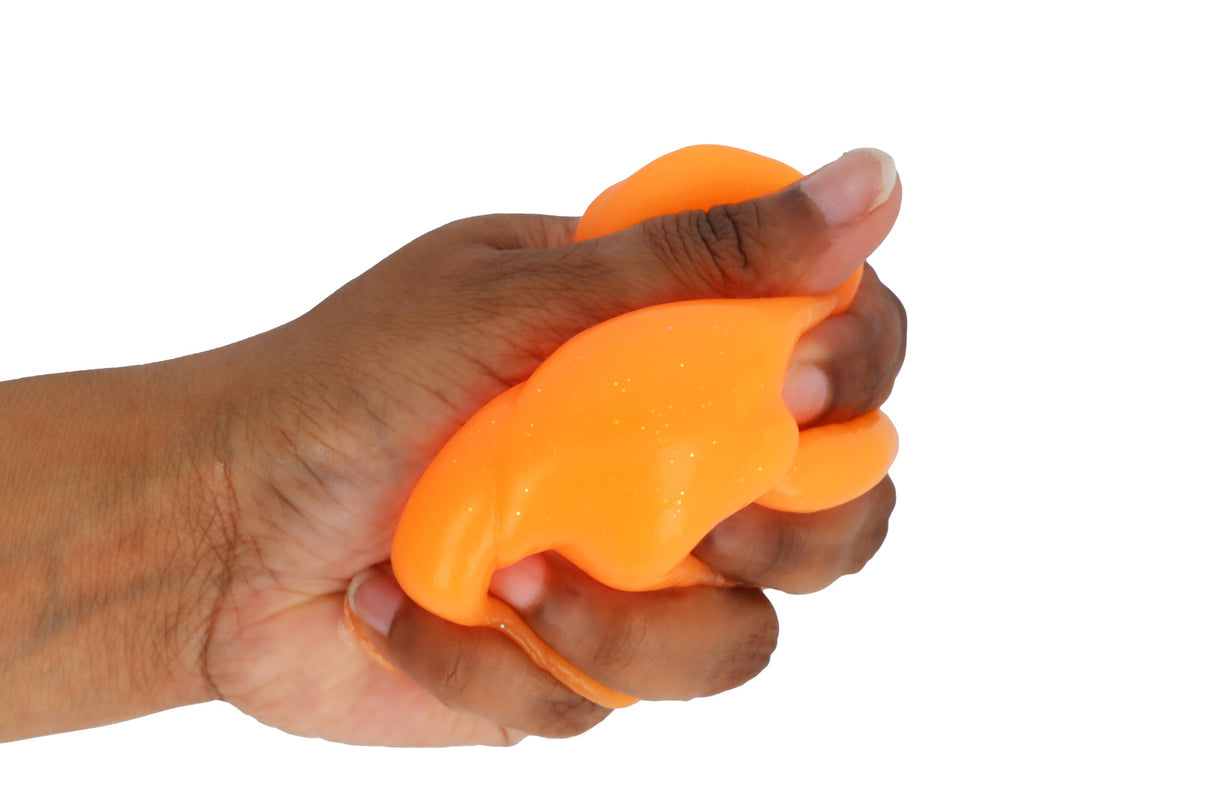 Henbrandt 24 x Slime Tubs Halloween Party Bag Favours for Kids Orange Pumpkin Putty Lucky Dip Favours Loot Bag Stocking Fillers for Boys and Girls