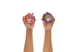 Henbrandt 24 x Slime Tubs Halloween Party Bag Favours for Kids Orange Pumpkin Putty Lucky Dip Favours Loot Bag Stocking Fillers for Boys and Girls