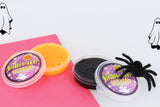 Henbrandt 24 x Slime Tubs Halloween Party Bag Favours for Kids Orange Pumpkin Putty Lucky Dip Favours Loot Bag Stocking Fillers for Boys and Girls