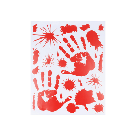 Halloween Window Stickers 8 Sheets 20cm x 25cm Wholesale