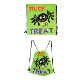 Halloween Drawstring Bag Trick or Treat Large 40x37.5cm Wholesale