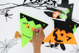 Halloween Felt Bunting Craft Kit DIY Halloween Bunting 3m with 5 Pennants