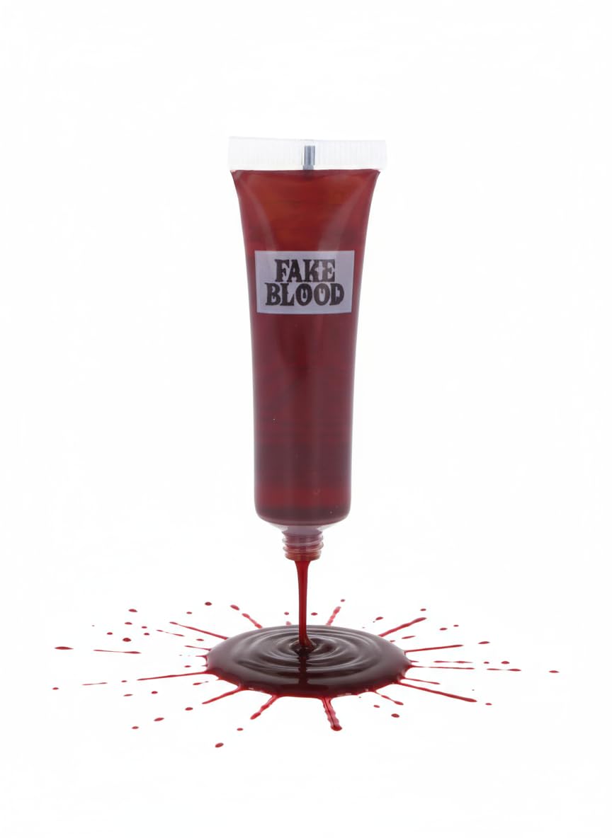 Fake Blood Kit with Realistic Scar Tattoos