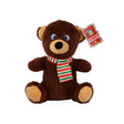 Christmas Bear Plushie Soft Cuddly Toy Quantities of 12 Wholesale
