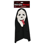 Fun World Click on Party Wass Up Ghost Face Mask (Standard)