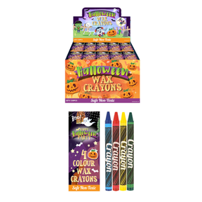 Halloween Mini Wax Crayon Packs Quantities of 120 Wholesale