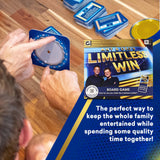 Ant & Dec's Limitless Win Special Edition Board Game. Answer Fun Family Trivia Questions to Climb the Money Ladder. Just Like ITV's Hit TV Show. For 2+ Players, Aged 8+.