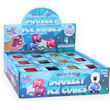 Squeeze Ice Cube Toy with Sugar/Maltose Filling (5cm) 4 Assorted Colours Quantities of 12 Wholesale