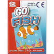 Go Fish Card Game packaging with colorful fish design, suitable for ages 3 and up.
