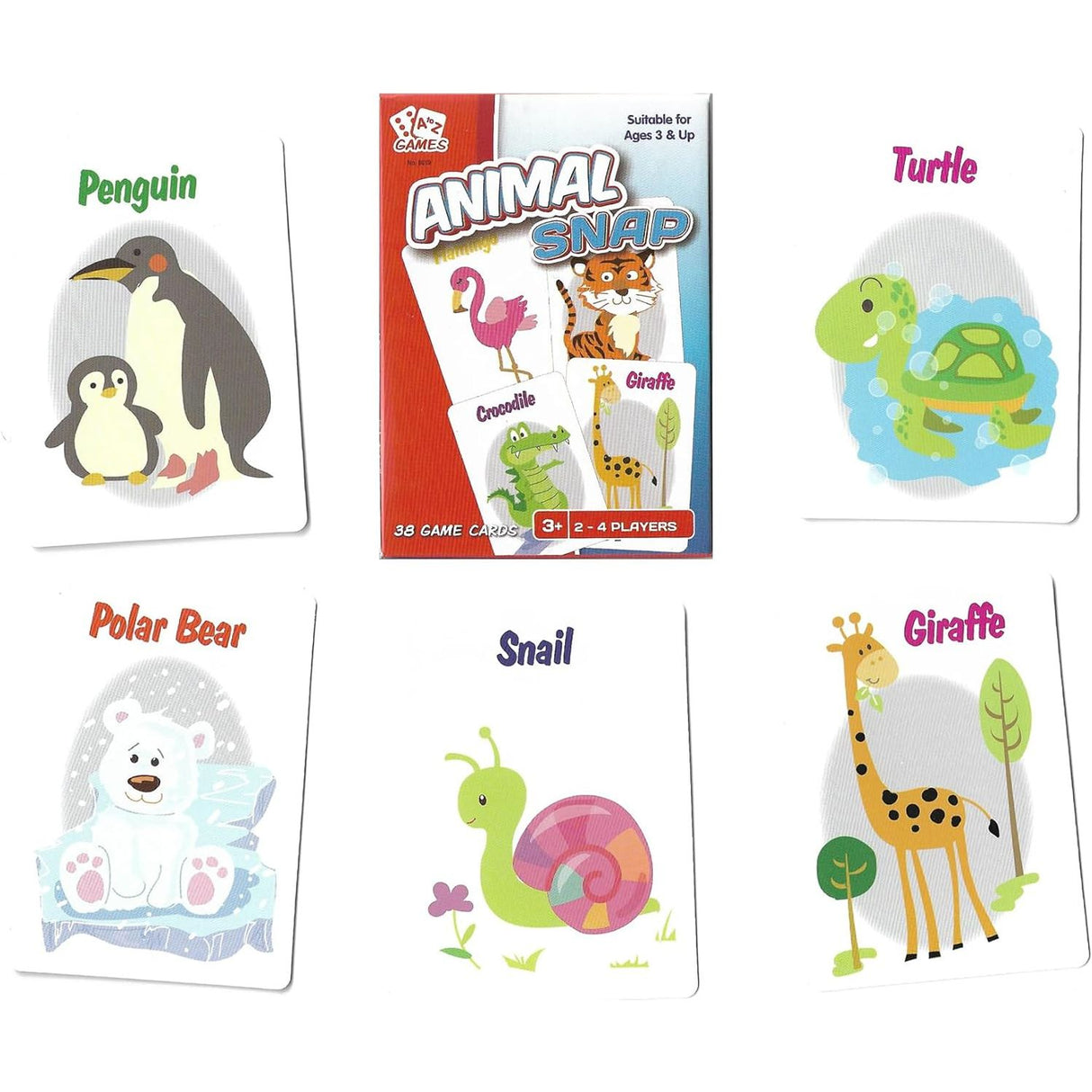 Animal Snap Card Game