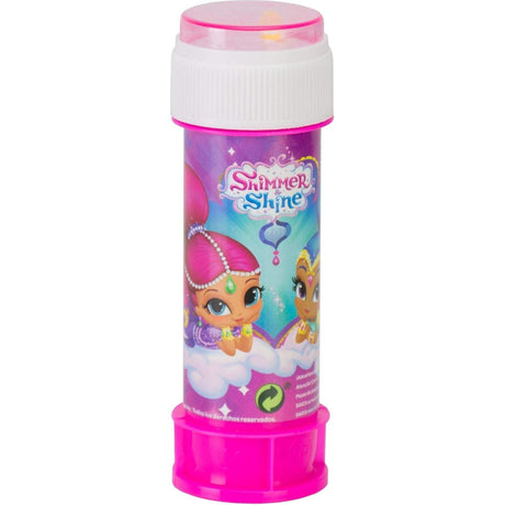 Shimmer & Shine bubble tub with wand, 60ml, ideal party favor.