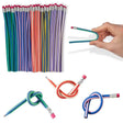 Flexible Flexy Pencil in various colors, designed for smooth and comfortable writing.