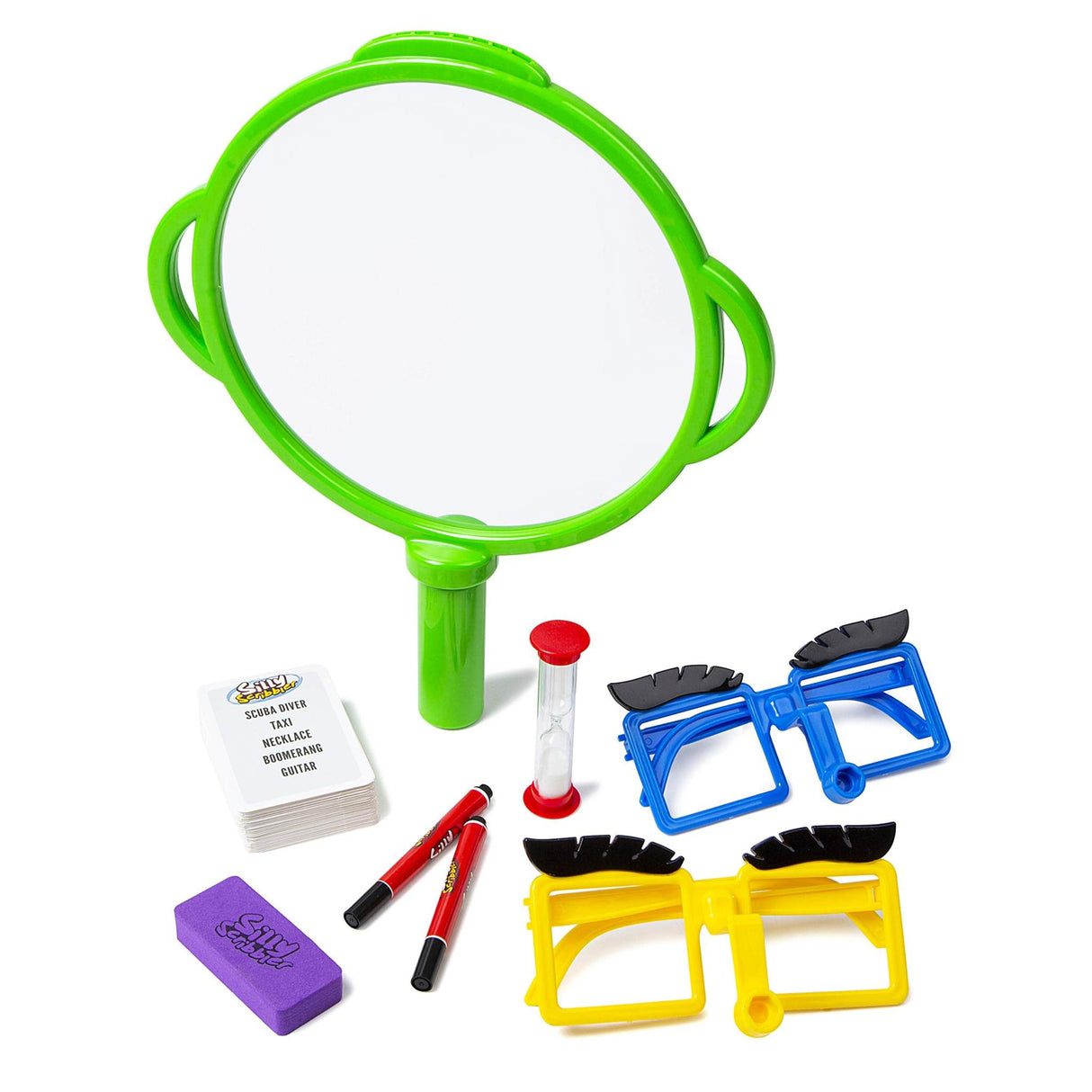 Silly Scribbler Pencil On Nose Drawing Game Guess Draw Picture - TC Toys