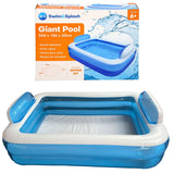 Padgett Bros Giant Pool, Blue - TC Toys