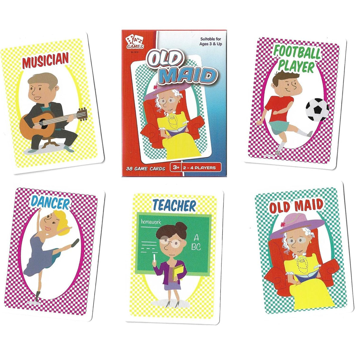 Old Maid Card Game