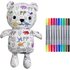 Eatsleepdoodle Dinosaur bear in display boxes quantities of 5 Wholesale