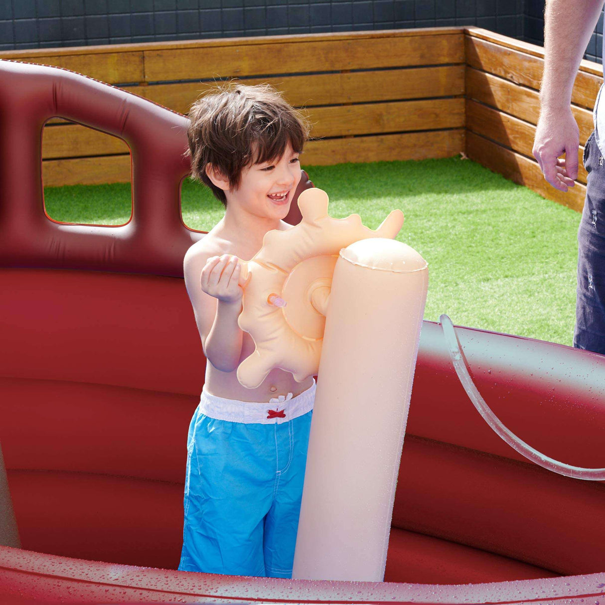 Inflatable Pirate Boat - TC Toys