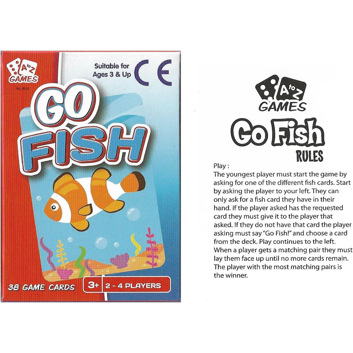Go Fish Card Game