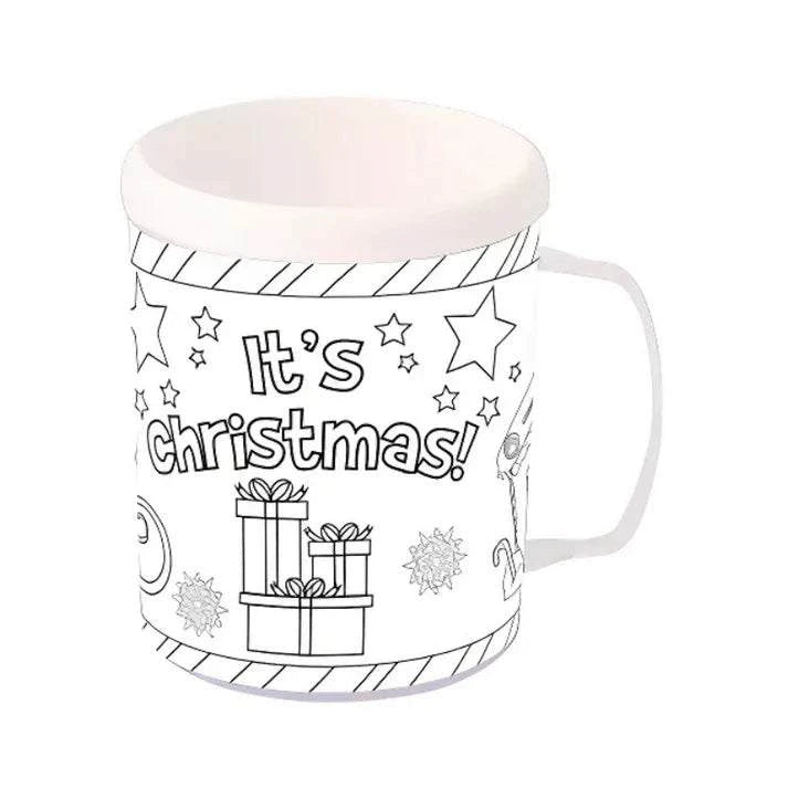 Colour your own Christmas mug - TC Toys