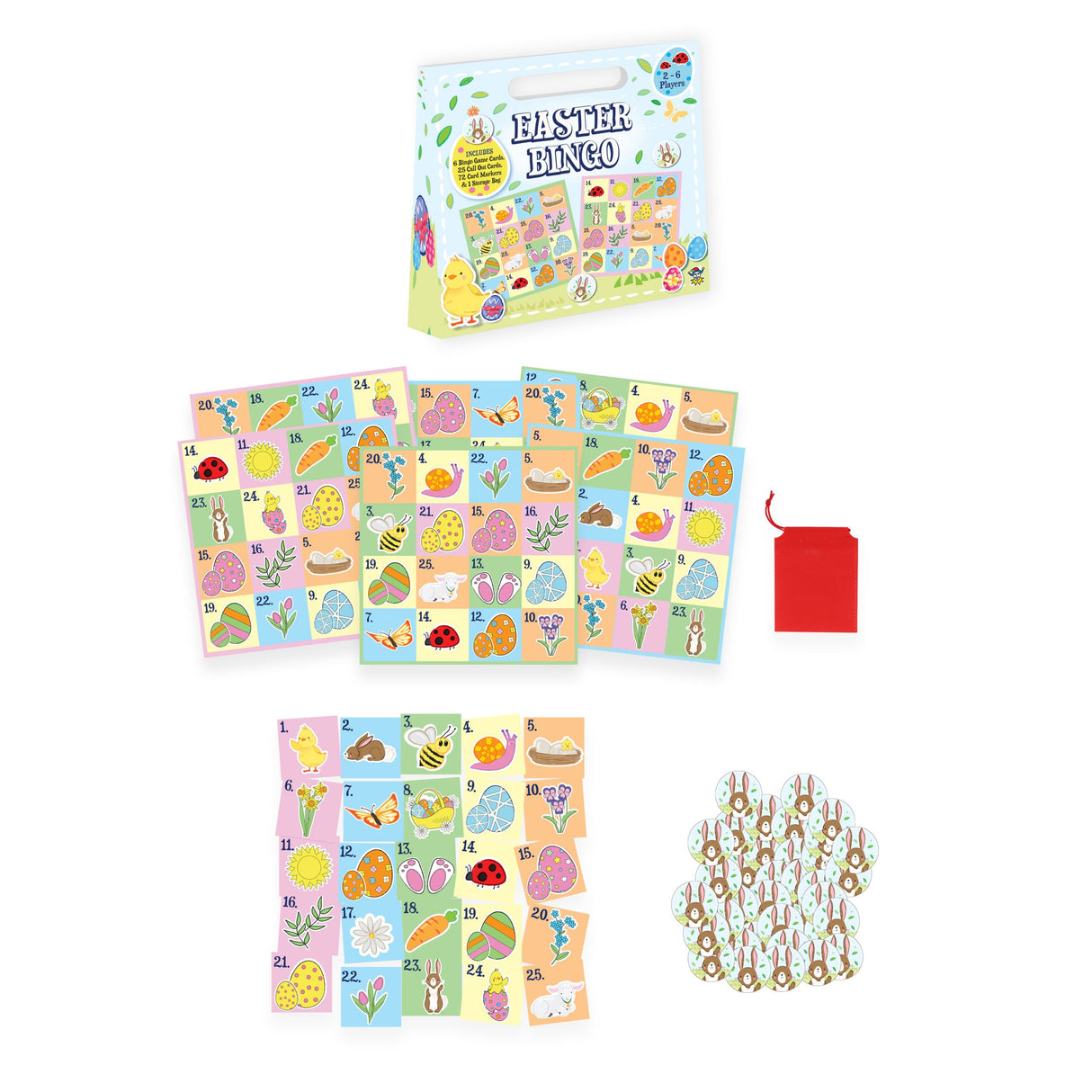 Easter Bingo Quantities of 12 Wholesale