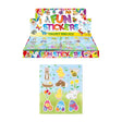 Vibrant Easter sticker sheet with 12 unique designs for cards and gifts.